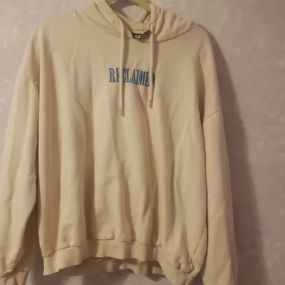 Reclaimed Vintage Cream Apparel Hoodie - Picture 5 of 5